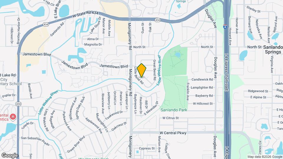 885 Little Bend Rd Map and Location Details