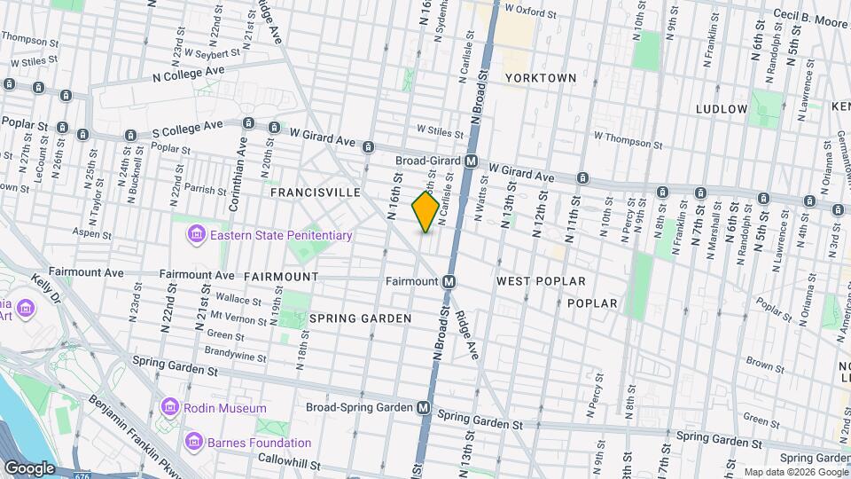 813 N 15th St Mapa y Detalles de la Ubicación