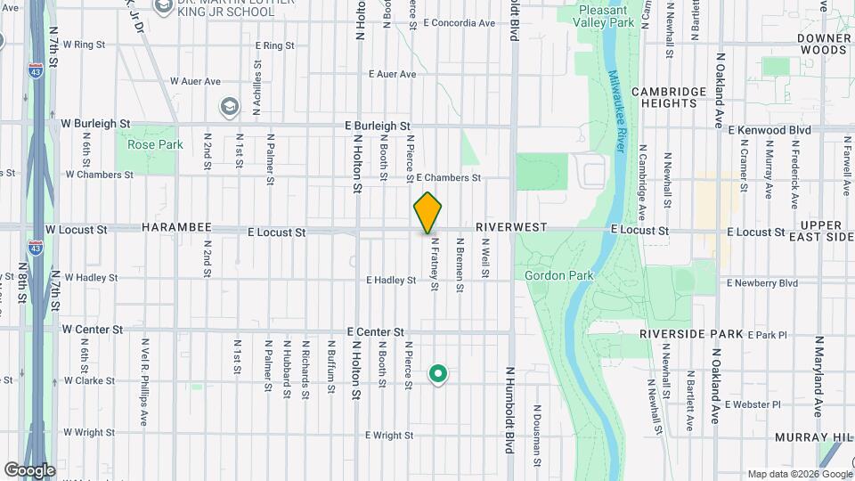 2863 N Fratney St, Unit 2863 Mapa y Detalles de la Ubicación