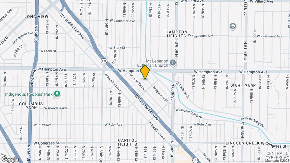 6237 W Spencer Pl Map and Location Details