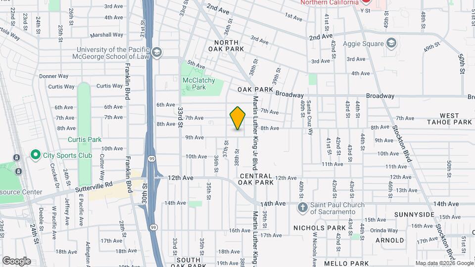 3747 9th Ave Map and Location Details