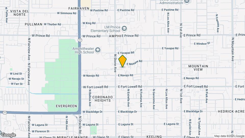 102 E Mohave Rd Mapa y Detalles de la Ubicación