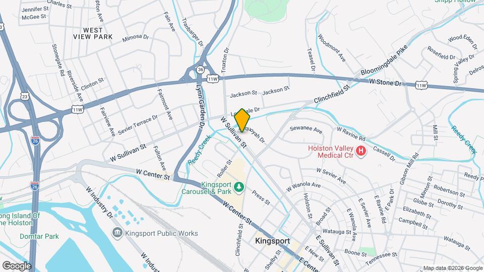 606 W Sullivan St Map and Location Details