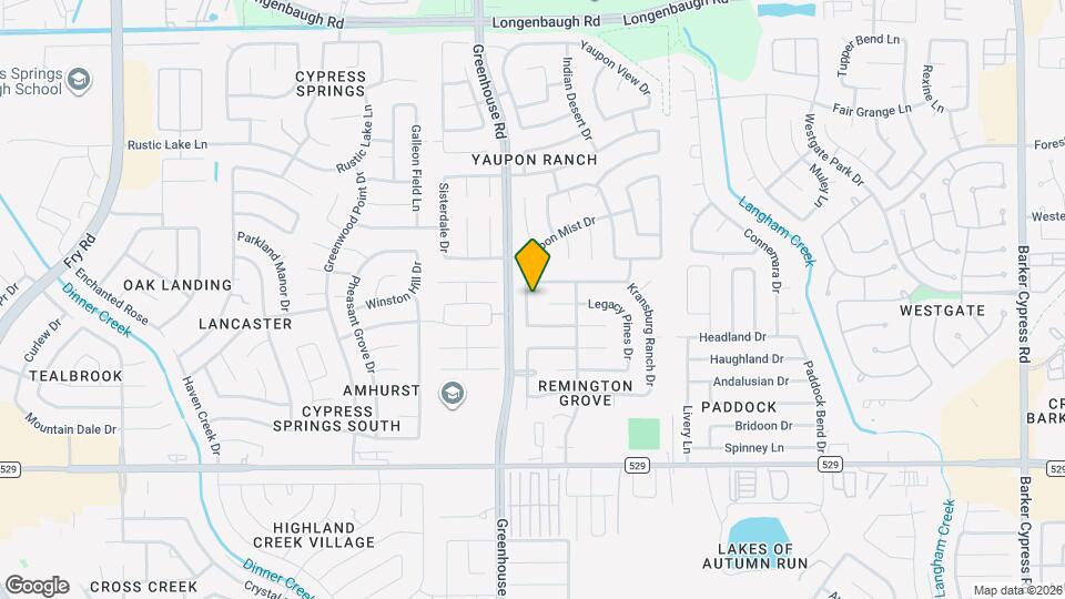 7434 Tonsley Springs Dr Map and Location Details