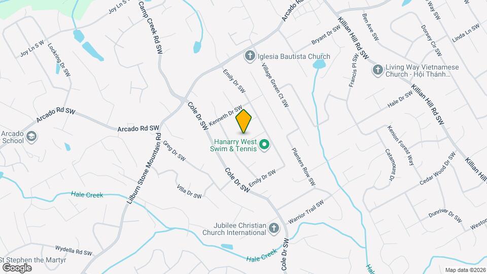 4725 Dana Terrace SW Map and Location Details