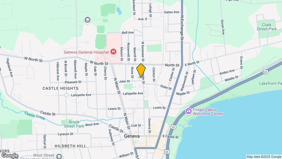 44 Genesee St Map and Location Details