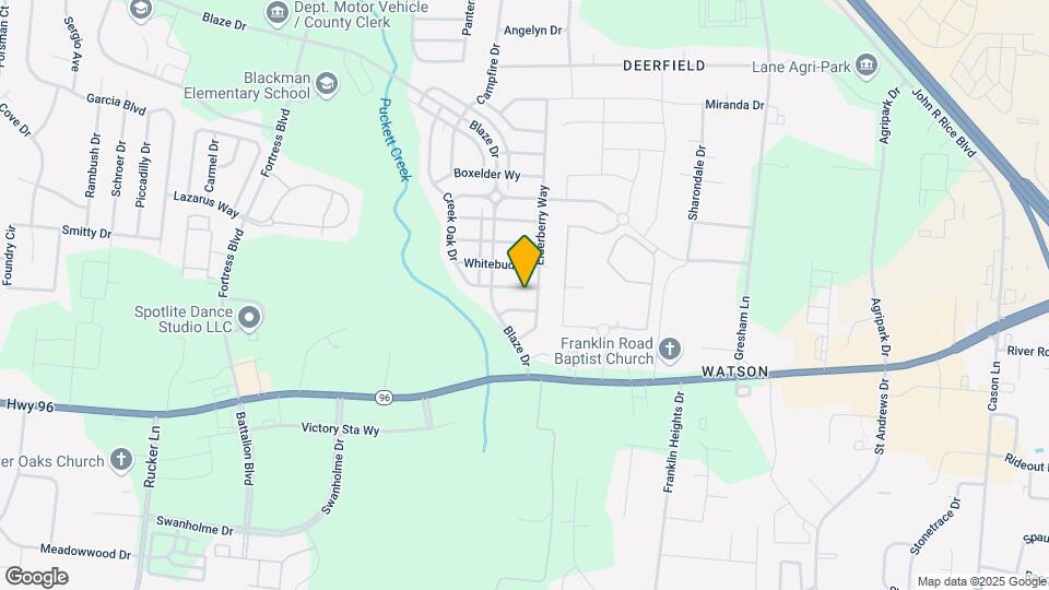 413 Creek Oak Dr Map and Location Details