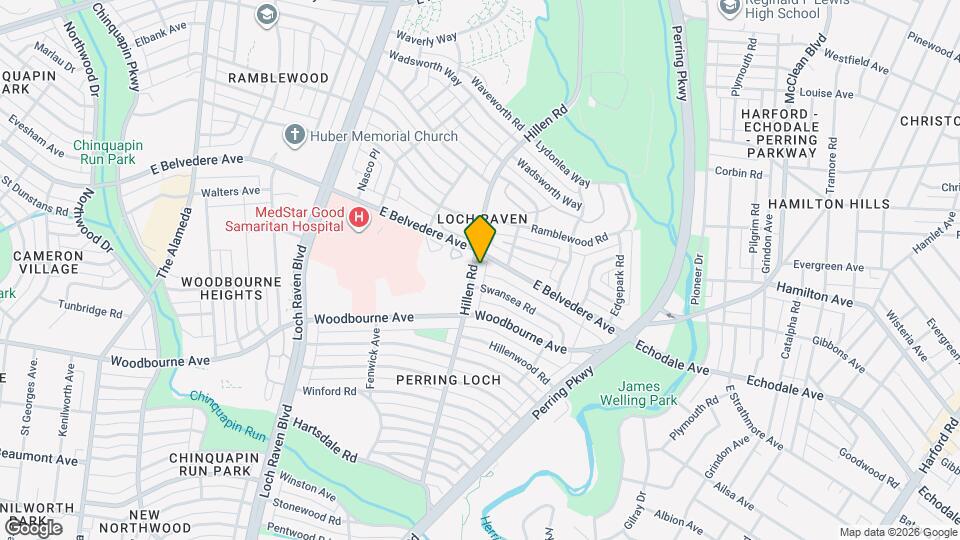 5515 Hillen Rd Map and Location Details