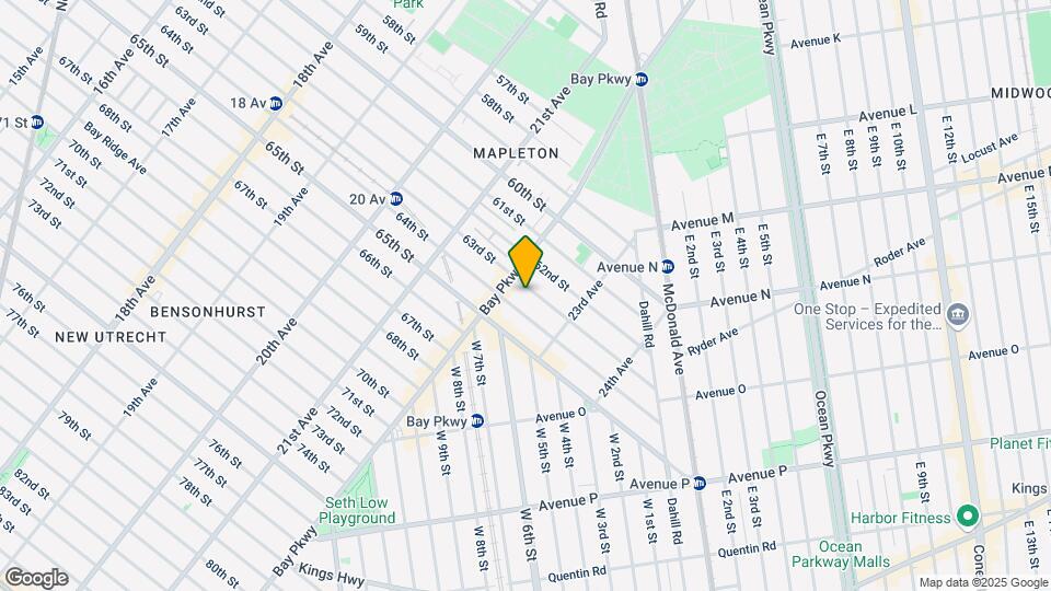 2226 63rd St Map and Location Details