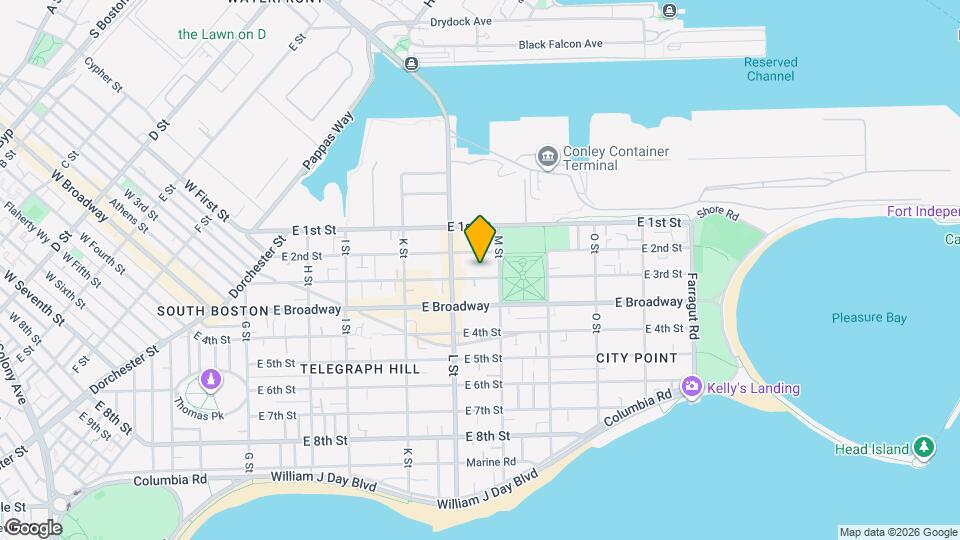 642 E 3rd St, Unit 3 Map and Location Details