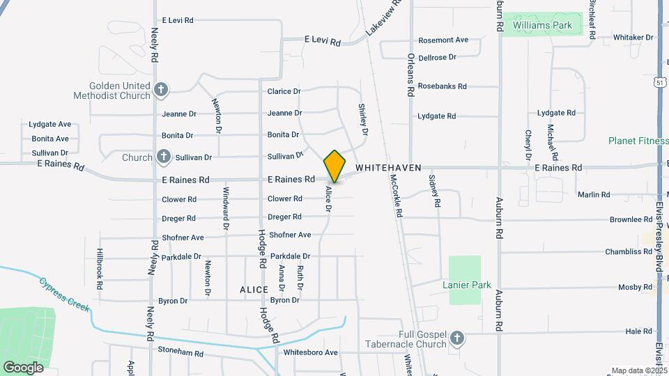 4190 Alice Dr Map and Location Details