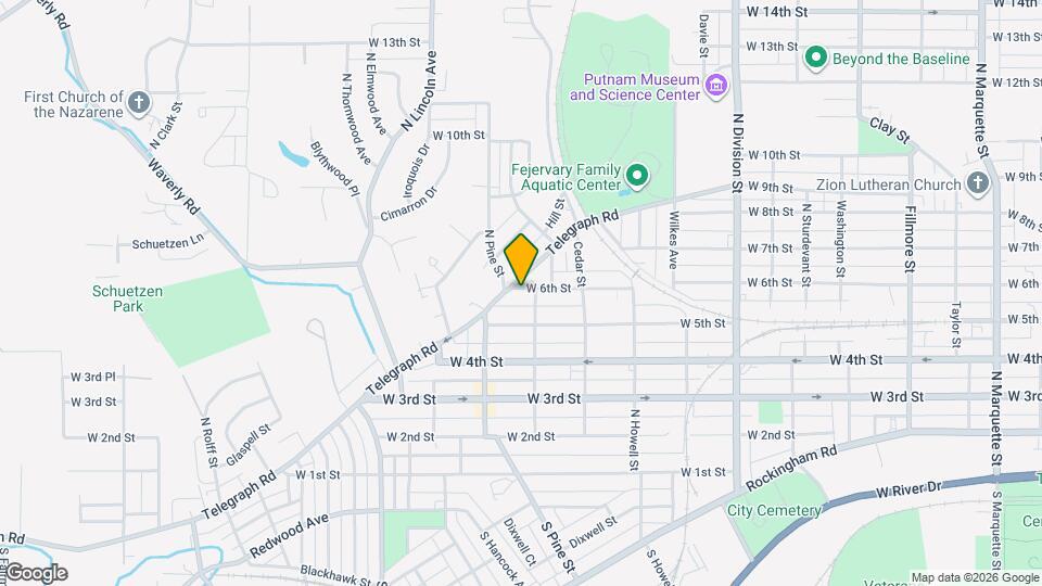 2111 W 6th St, Unit 2111 Map and Location Details