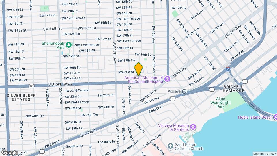 1401 SW 22nd St Map and Location Details