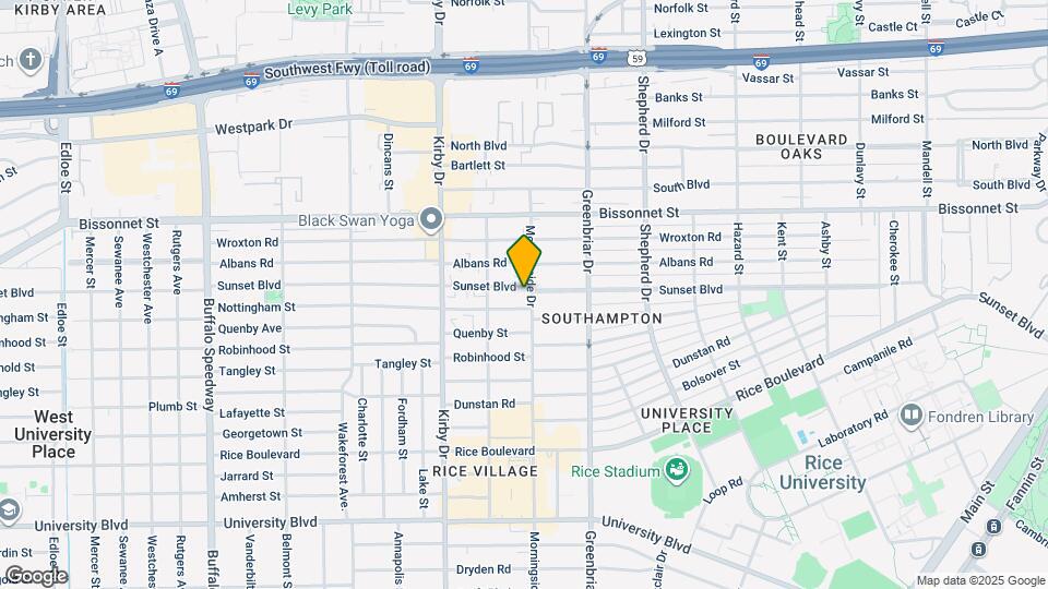 2405 Sunset Blvd Map and Location Details