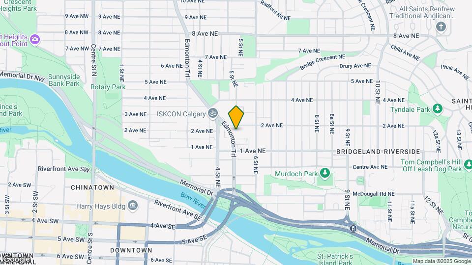 625 2nd Ave NE Map and Location Details