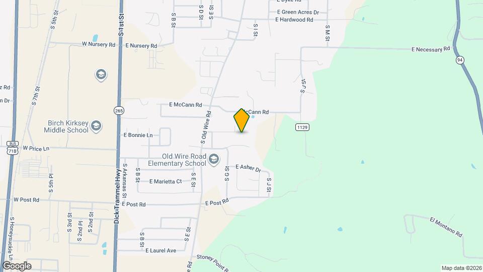 706 E Bonnie Ln Map and Location Details