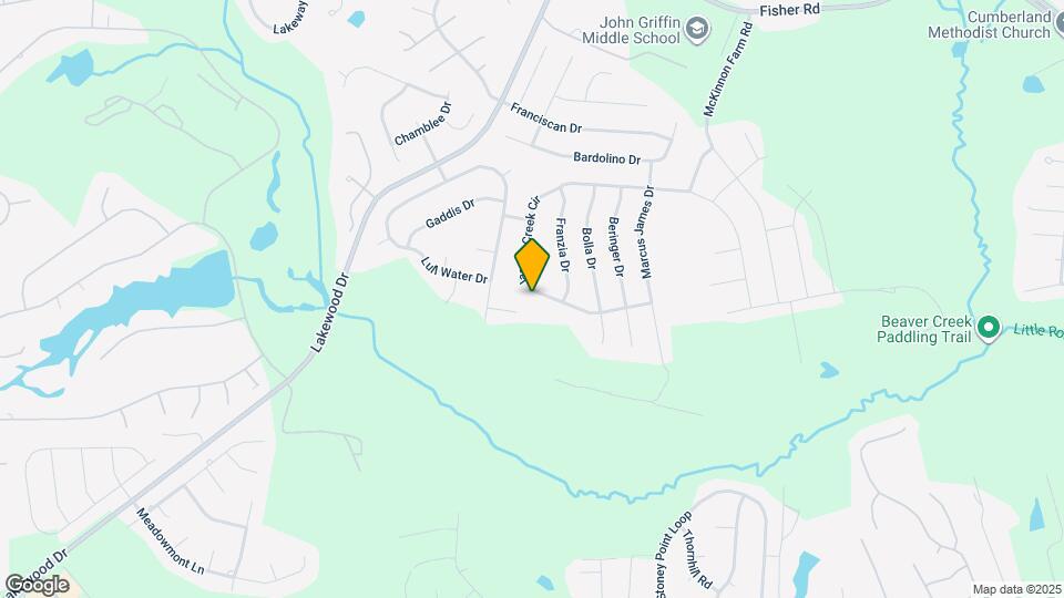 6712 Jacobs Creek Cir Map and Location Details