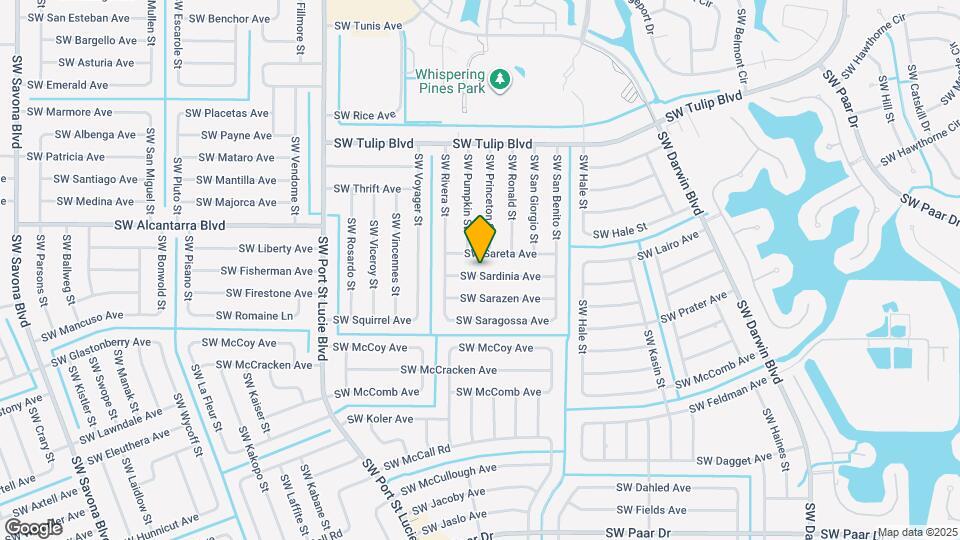 729 SW Sardinia Ave Map and Location Details