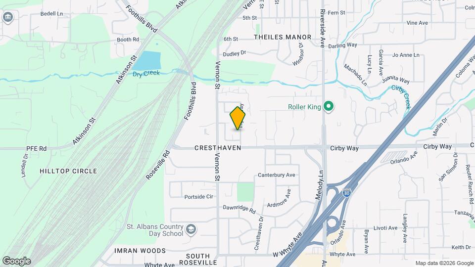 2010A Inglis Way Map and Location Details