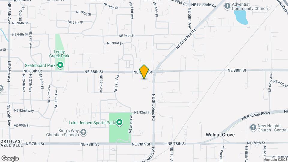 4313 NE 87th St Map and Location Details