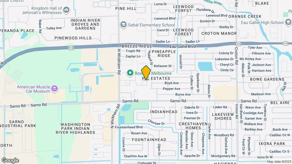 1052 Mollie Ln Map and Location Details
