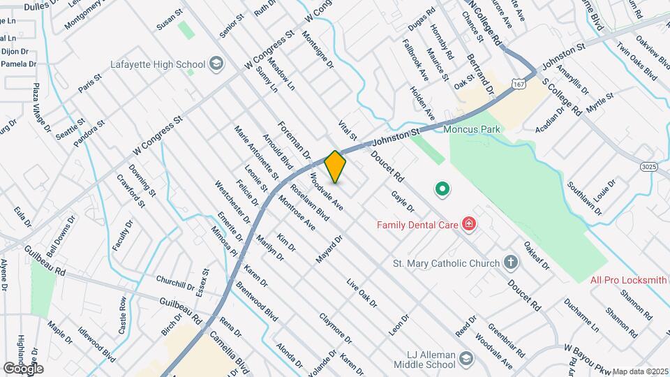 110 Camille St Map and Location Details