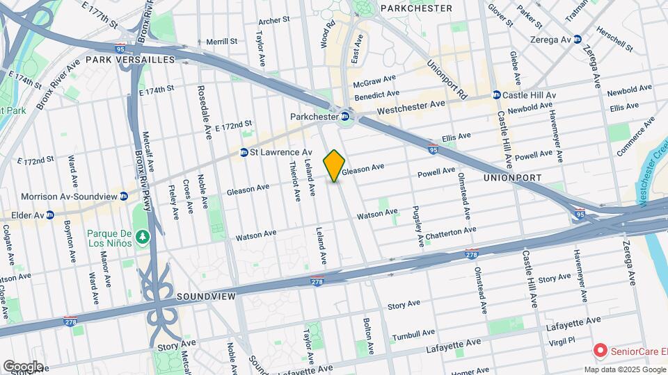 1149 White Plains Rd Map and Location Details
