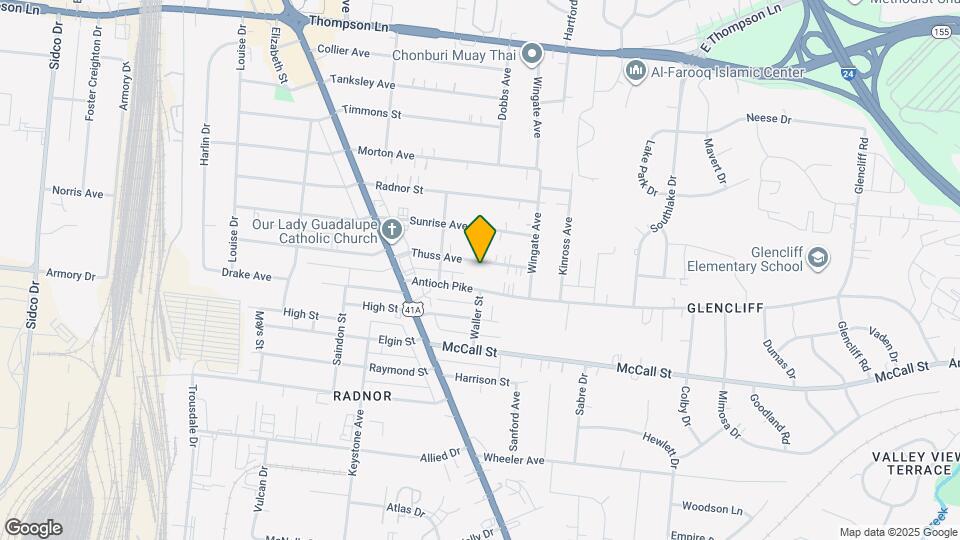 253 Thuss Ave, Unit B Map and Location Details