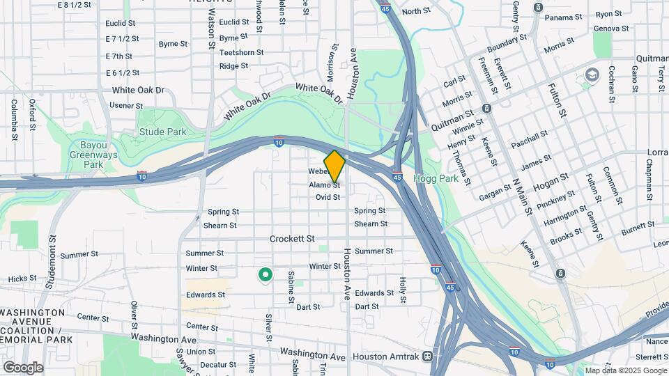 1511 Alamo St Map and Location Details