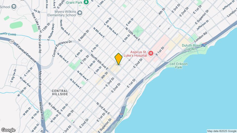 313 N 7th Ave E-Unit -1st Floor Map and Location Details