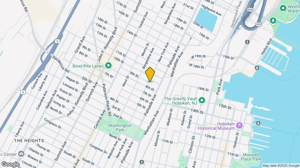 812 New York Mapa y Detalles de la Ubicación