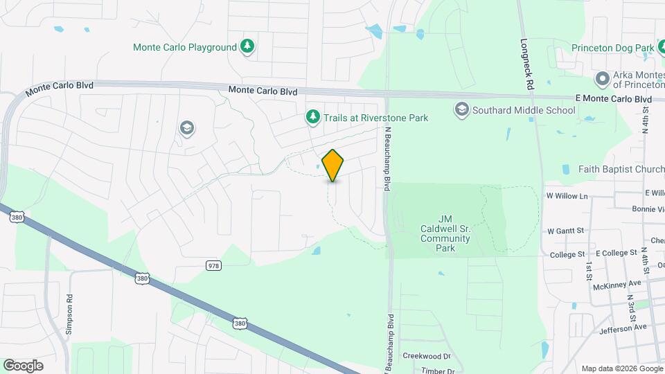 1009 Riverstone Trl Map and Location Details