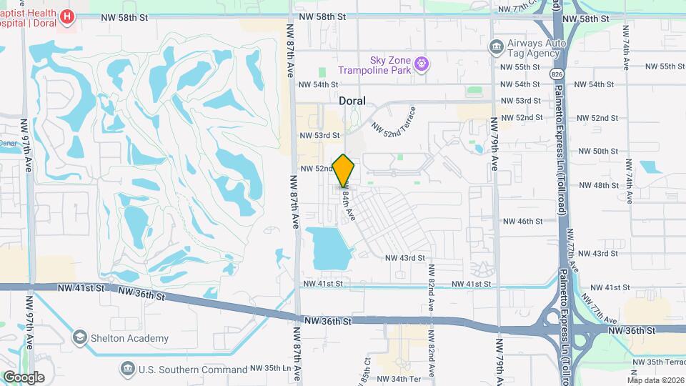 5080 NW 84th Ave Mapa y Detalles de la Ubicación