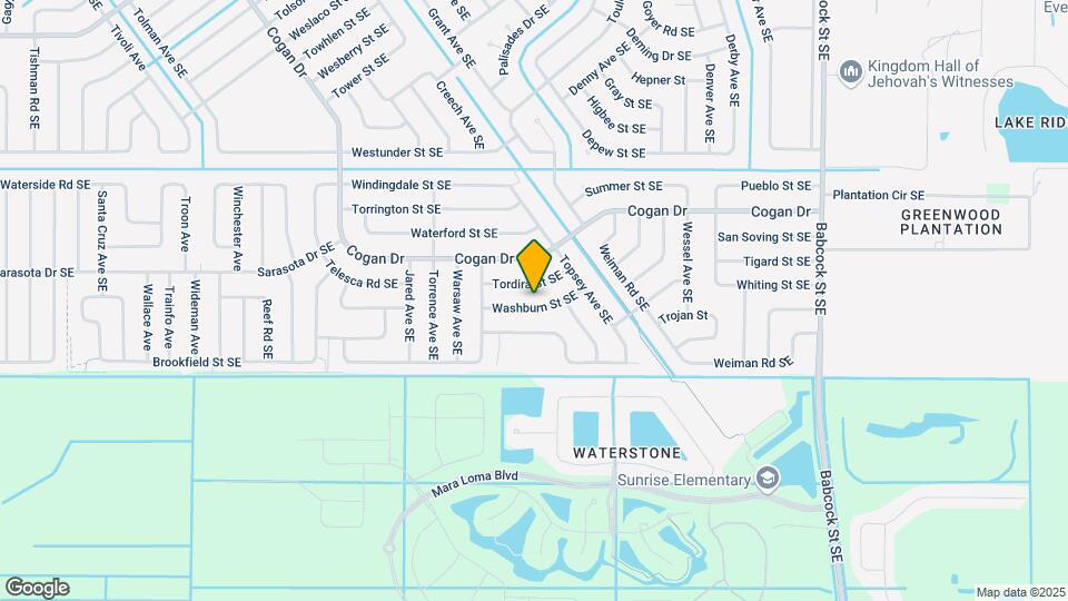 1351 Washburn St SE Map and Location Details