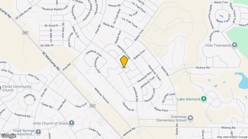 7299 Hemlock Rd Map and Location Details