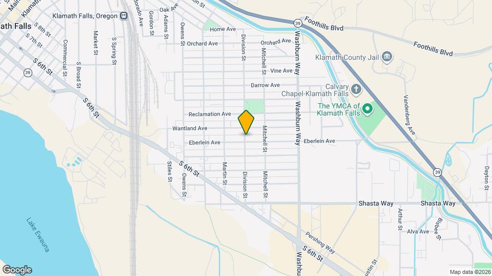 1229 Division St Map and Location Details