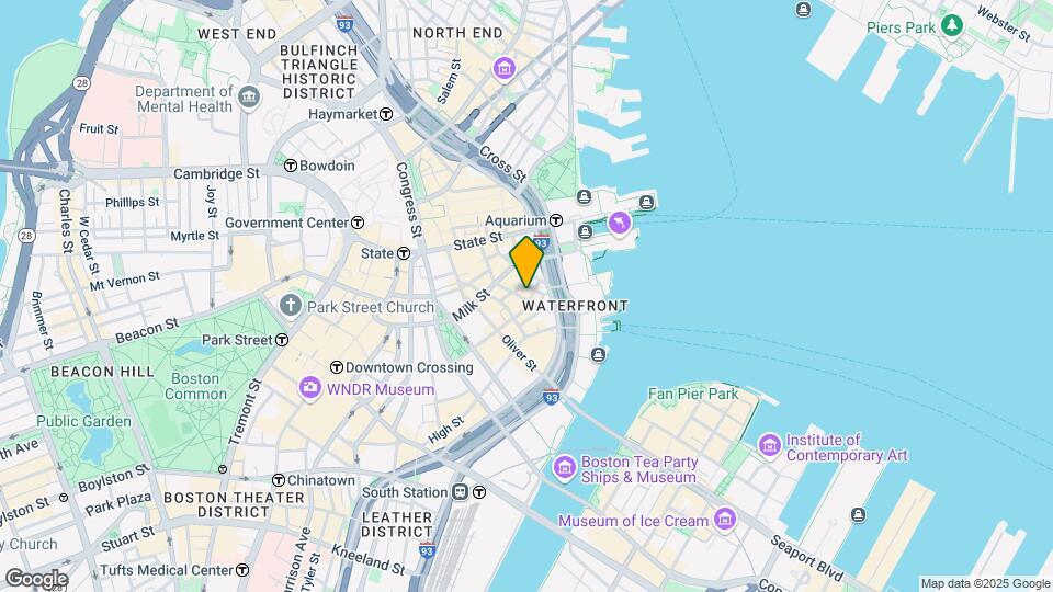 80 Broad St, Unit 603 Map and Location Details