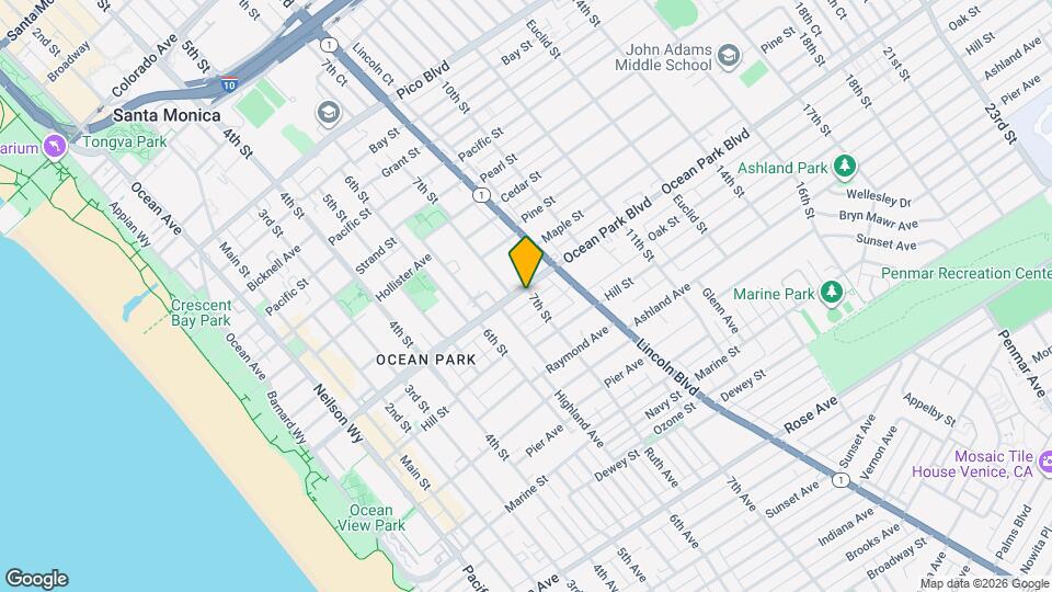 2606 7th St Map and Location Details