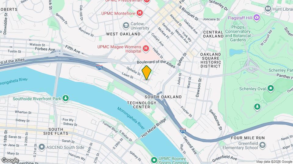 3107 Niagara St Map and Location Details