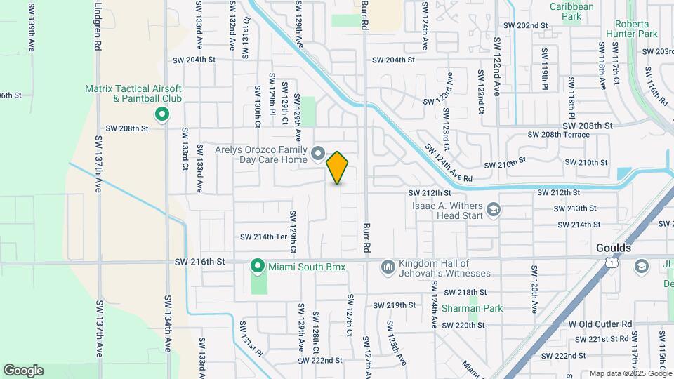 21190 SW 127th Pl Map and Location Details