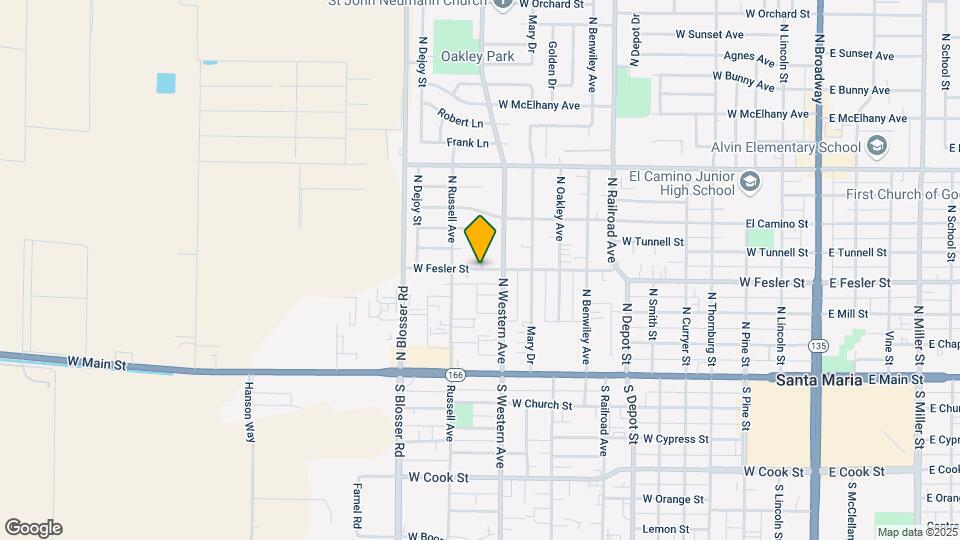 1016 W Fesler St Map and Location Details