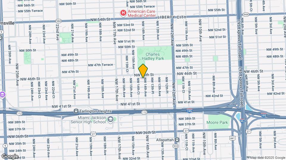 1405 NW 45th St, Unit 2 Map and Location Details