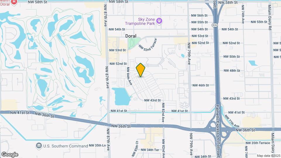 4769 NW 83rd Pkwy Map and Location Details