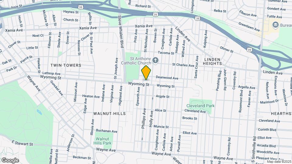 1827-1829 Wyoming St Map and Location Details