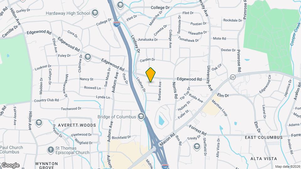 3305 Gail Dr Map and Location Details