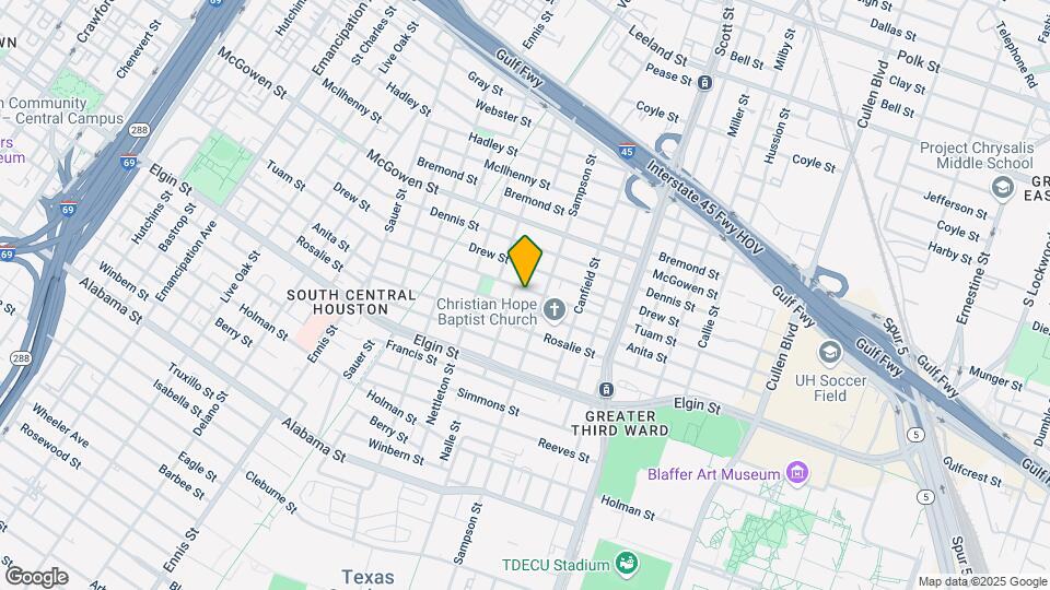 3326 Tuam St Map and Location Details
