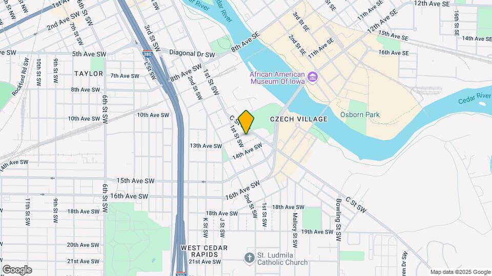157 13th Ave SW Map and Location Details