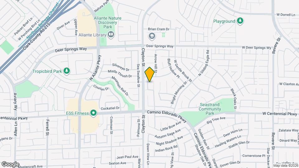 6528 Feather Peak St Map and Location Details