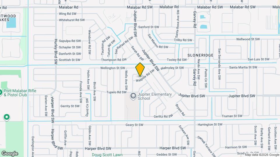 867 Walpole Rd SW Mapa y Detalles de la Ubicación