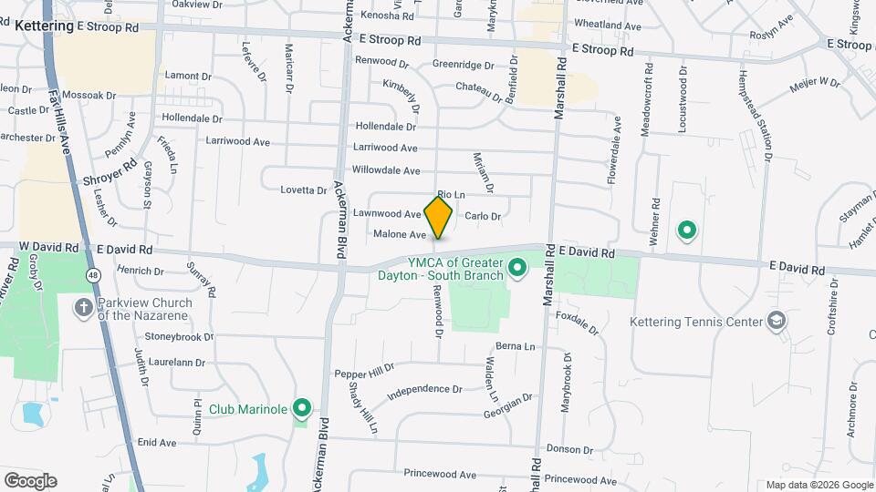 4432 Renwood Dr Map and Location Details